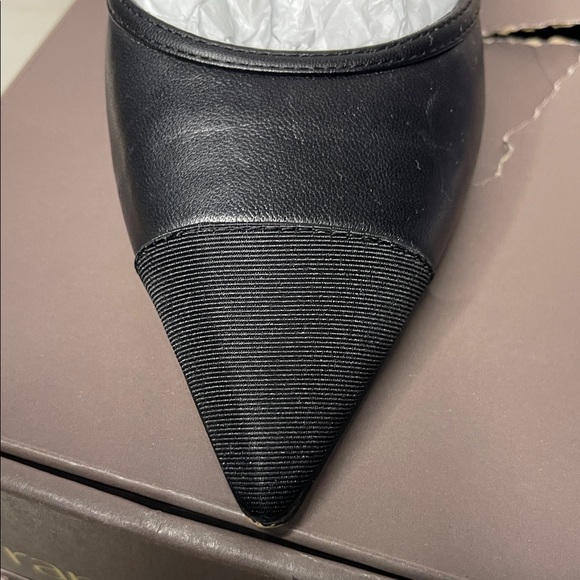 Franco Sarto L-Darcy Black Pointed Toe Heels - Picture 6 of 11